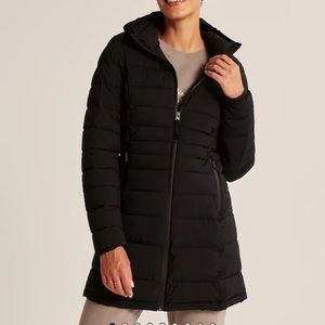 Abercrombie & Fitch lightweight puffer jacket/coat